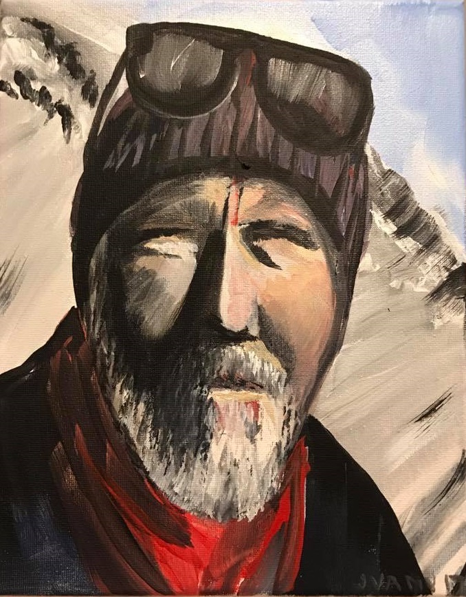 Adventure Jon 11x14 - Self Portrait